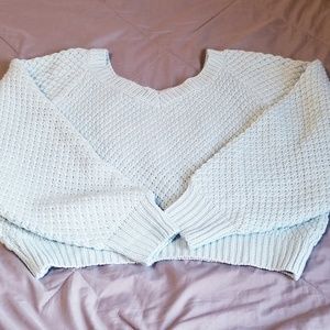 Cropped sweater
